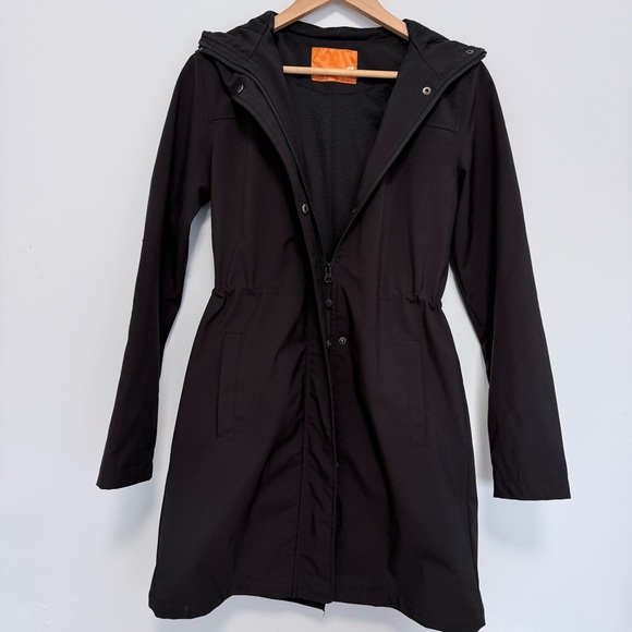 Joe Fresh Jackets & Blazers - Joe Fresh Black Waterproof Hooded Trench Coat